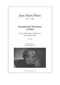 Introduction, Variations et Final sur le 'Stabat Mater' traditionnel pour Grand Orgue