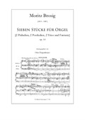 Sieben Stücke für Orgel (2 Präludien, 2 Postludien, 2 Trios und Fantasie)