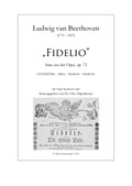 Fidelio-Suite. Vier Sätze aus der gleichnamigen Oper
